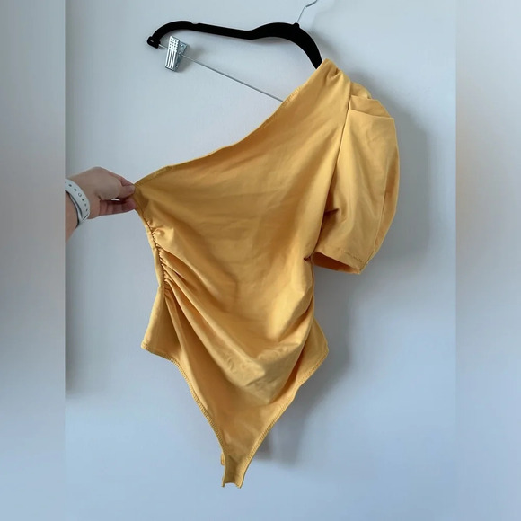 Free People Intimately Somethin Bout You Bodysuit One Shoulder Small Revolve - Picture 5 of 12